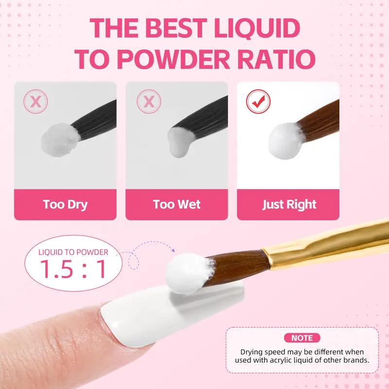 DLY Acrylic Nail Kit for Beginners with Drill, U V Light, Professional Acrylic Powder Glitter, Rhinestones, and Nail Starter Kit for Women