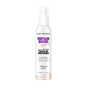 Marc Anthony Repair Bond + Rescuplex Protect Leave-In Treatment 2 Pack 100 ml Each for Dry Damaged Hair Care with Hydrolyzed Quinoa & Rice Bran Oil - Blend