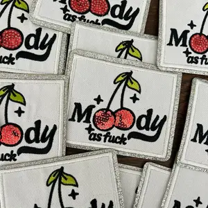 Moody Iron on Patches