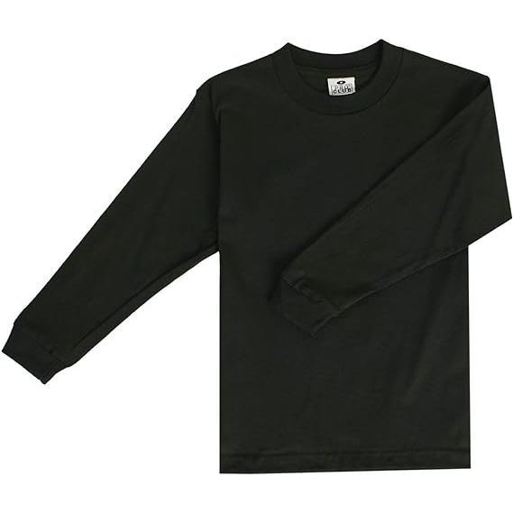 3 Pack Pro Club Men's Heavyweight Long Sleeve T-Shirt