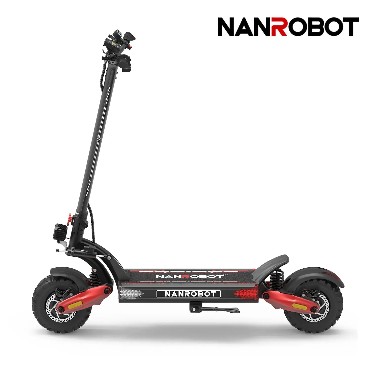 NANROBOT LS7+ 72v Electric Scooter for Adults - 74.5mph Fastest Speed, Dual 3000W Motor, Long Range
