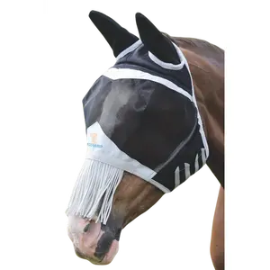 Shires Fine Mesh Fly Mast With Fringe And Ears