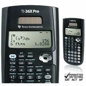 TI-36X Pro Scientific Calculator is an advanced, four-line scientific calculator, with higher-level math and science functionality, is ideal for computer science and engineering courses in which graphing technology may not be permitted. TRAPPED BLISTER