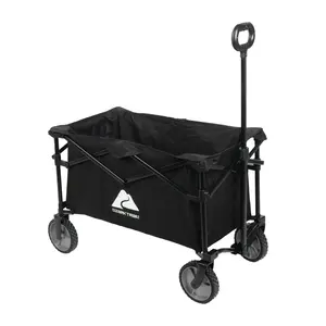 Multi-Purpose Big Bucket Cart, Black Wagon