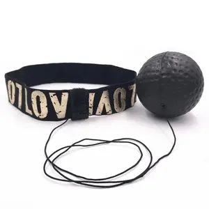 Boxing Speed Balls Head-mount PU Punch Ball Sanda Muay Thai Training Hand Eye Reaction Home Sandbag Fitness Boxing Equipment