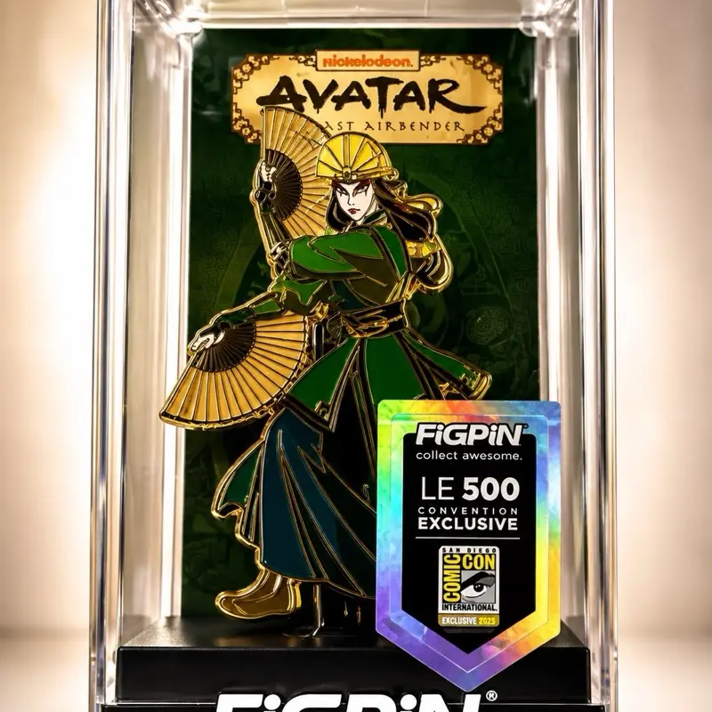 SDCC 2026 Exclusive FiGPiN Avatar anime Kyoshi LE 500