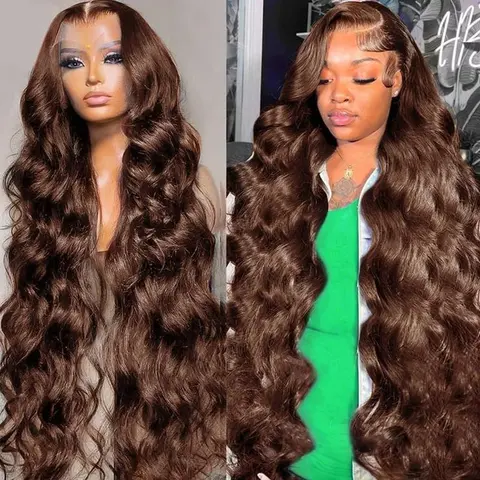 BLING HAIR Women's Thick Glueless Human Hair Wig, 180 Density 12-32in Body Wave Lace Front Wig, 13x4-13x6 HD Transparent Lace, Adjustable Strap, Dye/Bleach Ready, Heat Resistant, Restyle & Curl, Durable Combs for Daily Wear, Human Hair Wigs