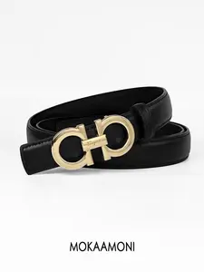 Women's Waist Belt, Elegant Letter Pattern, All-Seasons Fashion Accessory, High-Quality Material, Perfect for Daily Wear