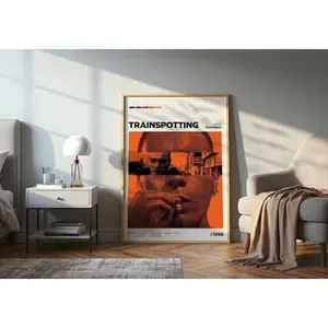 Trainspotting Poster | Danny Boyle Cult Classic Movie – Iconic Cinema Art – Retro Film Print