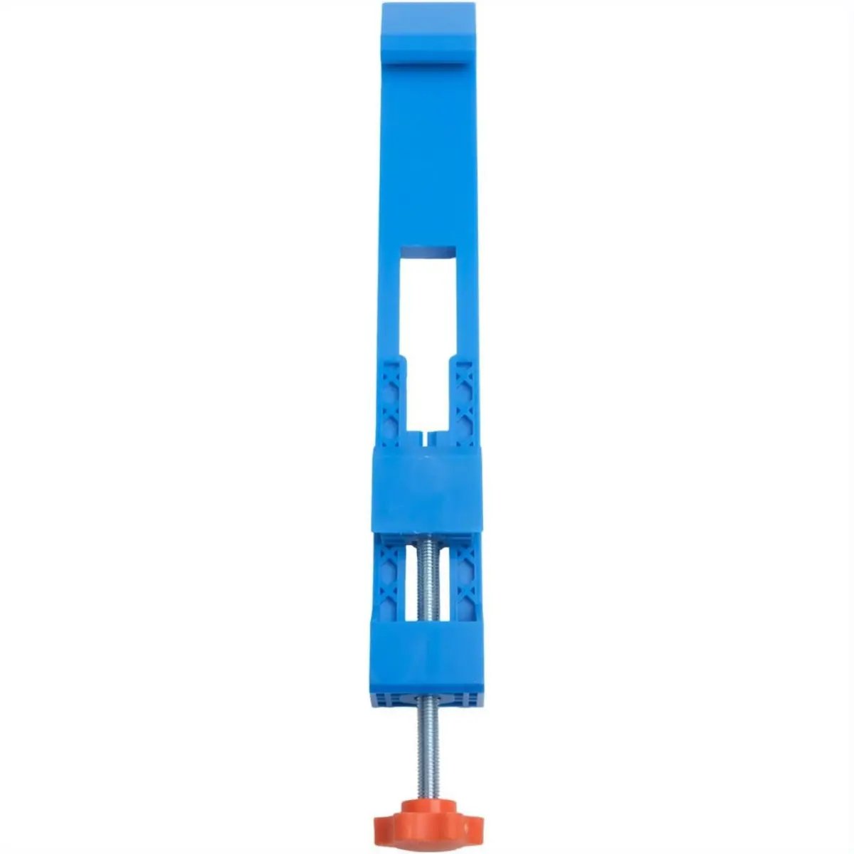Adjustable Cutting Machine Base Guide Rail for Circular Saw Milling Positioning Clamps, Compatible with 4-6 Inch Dust Cutter, Marble Cutter, Cutting Tool (Blue, 30x4x2.8cm)(1PCS)