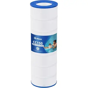 CC150 Pool Filter Cartridge, Compatible with Pentair Clean & Clear 150, Replace Pleatco PAP150, Pentair R173216, Unicel C-9415, 150 sq.ft, Heavy Duty 5 oz+ Trilobal Fabric