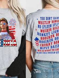 Two-sided Joe Dirt Merica July 4th Shirt, Funny Joe Dirt 4th of July Shirt, Joe Dirt Merica Shirt, Independence Day Shirt, Happy 4th of July