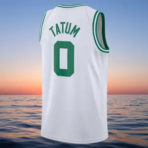 Jayson Tatum Men's Classic-Design Sleeveless stitched Basketball Jerseys white shirt 2025