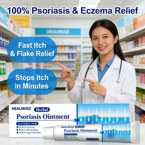 Antifungal & Psoriasis Cream for Eczema Relief, Ringworm, Tinea, Itchy Scalp & Groin – Plant-Based Herbal Formula, Soothing Itch, Deep Moisturizing Skin Care – 20g