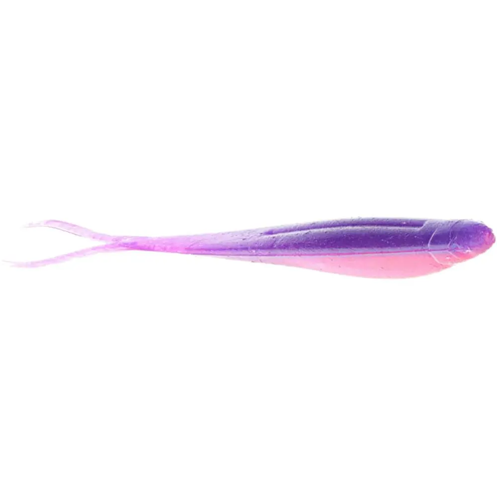 Strike King 3X ElazTech Baby Z-Too Soft Jerkbait - 3.5 in Softer, Stronger ElazTech Plastic Lure with Z-Bend, Exaggerated Curve, Floating/Suspending Buoyancy, Great for Dropshotting