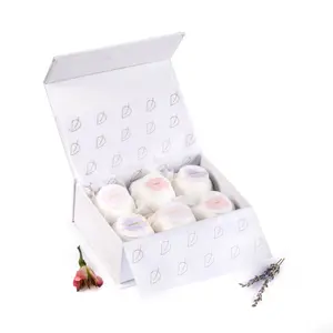 Floral Scented Natural Bath Bombs with Essential Oils soap skincare moisturizer nourishing aromatherapy