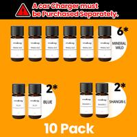 【Without car charger】10*10ml perfume