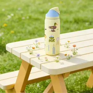 Owala Happy Animal Paradise 32oz Kids Cold Cup - Reusable, Washable, Portable Kitchenware Drinkware Tumbler Flasks  Bottle Mug Bottled Water Bottles