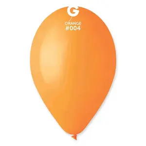 Gemar - 12 Orange Latex Balloons 004 50pcs