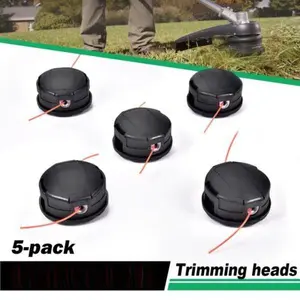 5Pcs String Trimmer Head Weedeater Cutter Line Head Fit For Echo Speed Feed 400 SRM 225