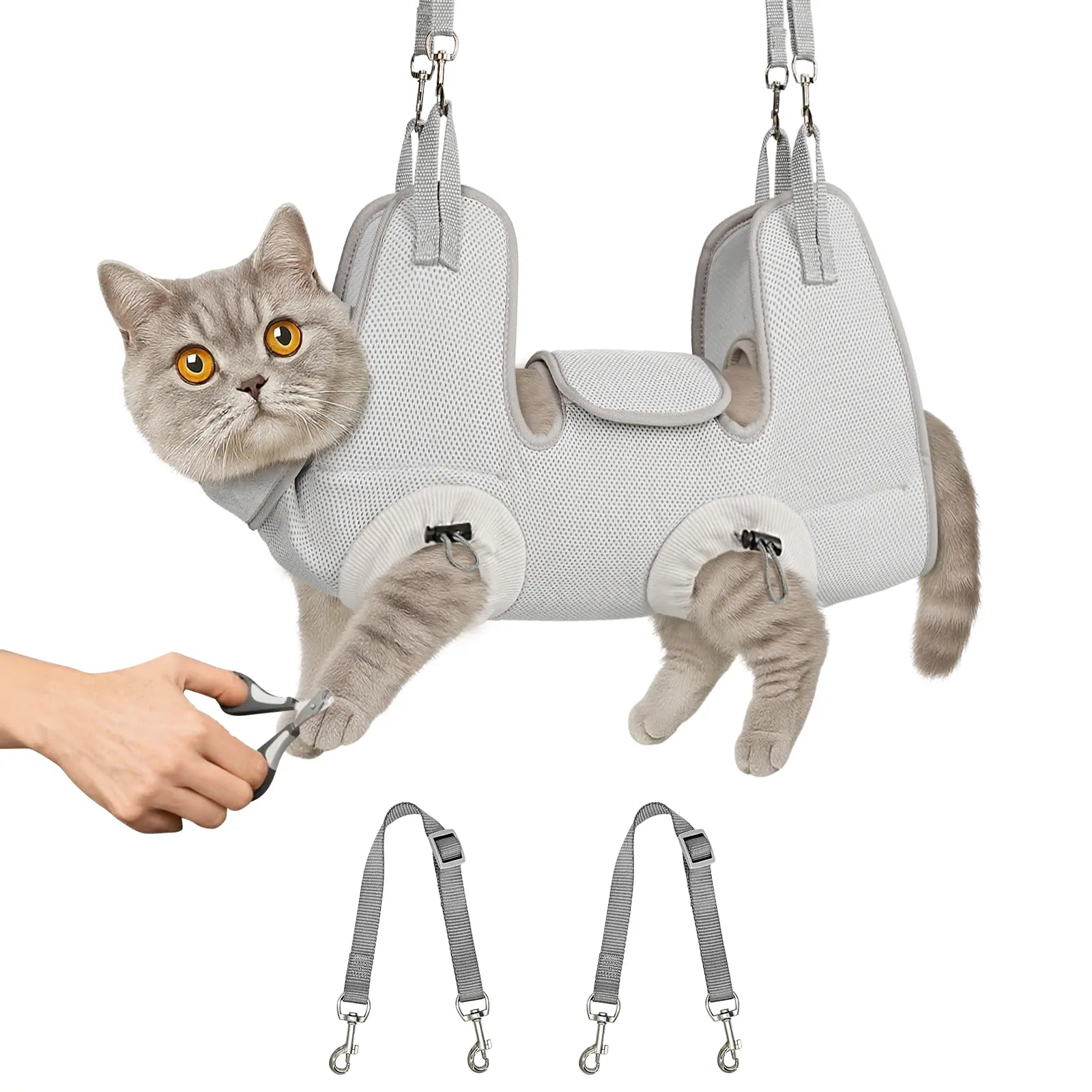 Supet Noiseless Cat Grooming Hammock