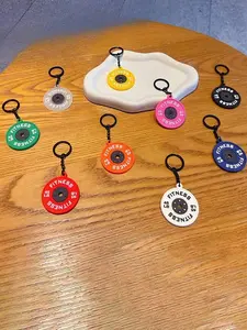 Fitness Themed Barbell Keychains, Car Keychains, Sports Accessories, Metal Keychains, Convenient For Hanging Keys, Bag Decoration Pendants, Sports And Fitness Party Gifts, Couple Bag Accessories, And Exclusive Small Accessories For Fitness Enthusiasts.