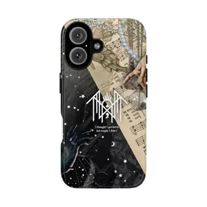 Sleep Token Lyrics Phone Case, Case for iPhone 16 15 14 13 12 11 X, Tough Phone Case, Gift for fan