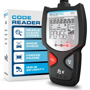 BLCKTEC 400 OBD2 Scanner - Works for All OBD Compliant Cars 1996 & Newer - Car Code Reader & Scan Tool - Helps Fix Check Engine Light Issues & More