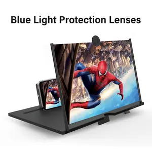 Mobile Phone Magnifier -Ultra-HD Screen Magnifier for Easy TV Viewing Orientation for Landscapes Use EyeProtection