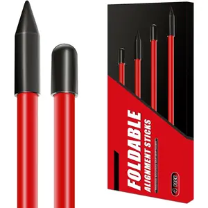 Foldable 40" Golf Alignment Sticks 4 Pack - Posture Correction and Shot Accuracy Golf  Aid