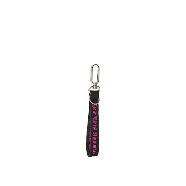 PINK Bling Wristlet Strap Keychain