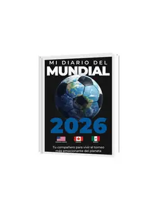 Mi Diario del Mundial 2026: Tu compañero para vivir el torneo más emocionante del planeta