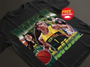 Nika Muhl Shirt Seattle Vintage Nika Muhl Graphic Tee 90s Style T-Shirt Unisex Gifts for Him and Her Seattle Women's Basketball fan gifts