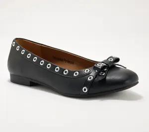 White Mountain Ballet Flats with Bow - Bocah