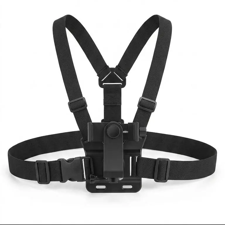 Universal POV Chest Mount - Hands-Free Rig for iPhone, Android & Camera Adjustable Custom