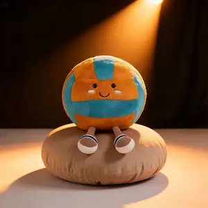 Indoor Volleyball | Volleyball Plush Pillow | Sports-Themed Soft Filled Cushion for Bedroom & Sofa Décor | Valentine's Day Gift volleyball  gift  ideas