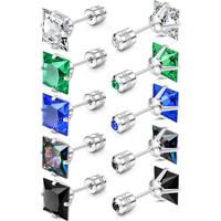 Silver Square CZ