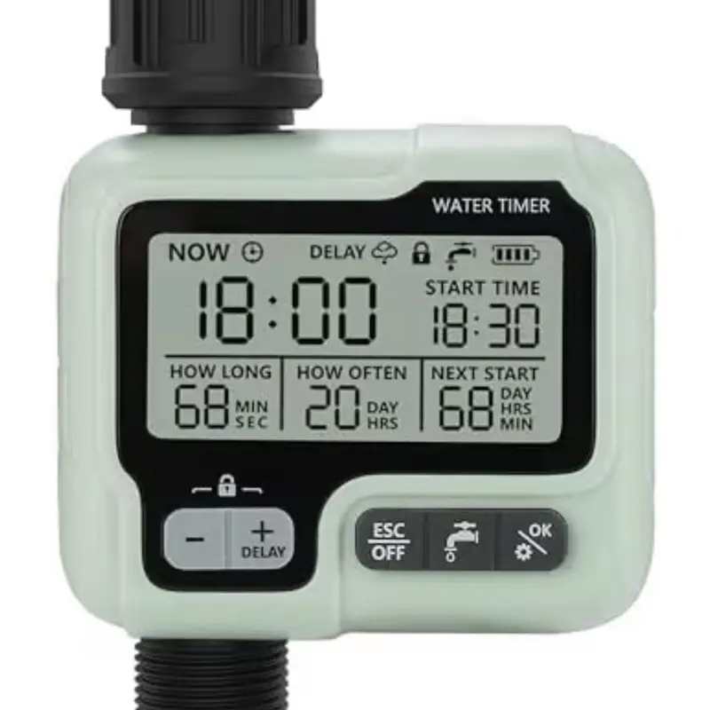 Hose Timer,Sprinkler Timers for Watering(Black), Automatic Outdoor Water Timer,Garden Irrigation System Controller,Timed Sprinklers for Yard,Hoses Timer for Lawn.