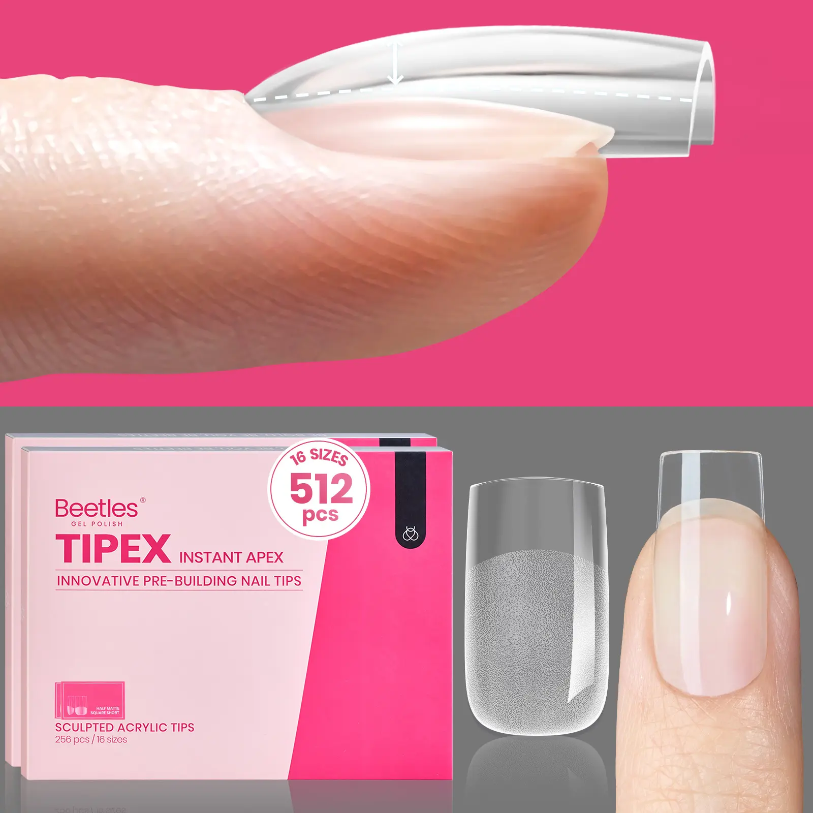 512PCS Square Short（NO GLUE&Lamp）