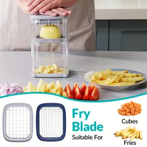 Press Onion Chopper Carrot Dicer Cucumber Potato Cutter Multi Function Vegetable Slicer Kitchen Tool