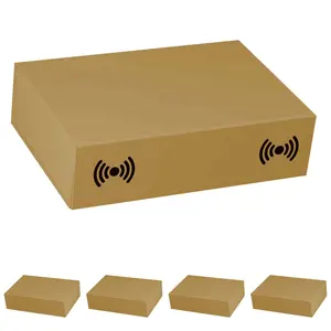 5 Pack Large Gift Box, 10.7'x7'x2.8' with Magnetic Lids Gift Packaging Box, Bridesmaid Boxes for Presents Contains Card, ​Foldable