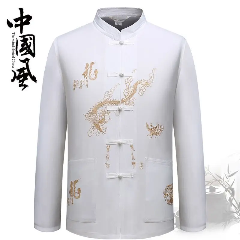 Big Dragon Long Sleeve (Top) White