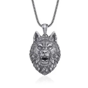Fearless Wolf Necklace