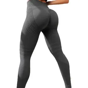 Women's 3D Shaping Leggings, High-Waisted Butt-Lifting and Tummy-Tightening Training Pants,  for Gym and Yoga