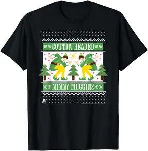 Elf Ninnymuggins Faux Sweater T-Shirt