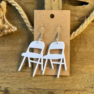 FAFO Folding Chair Earrings
