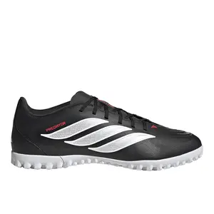 adidas Mens Predator Club Turf Soccer Cleats  - Black