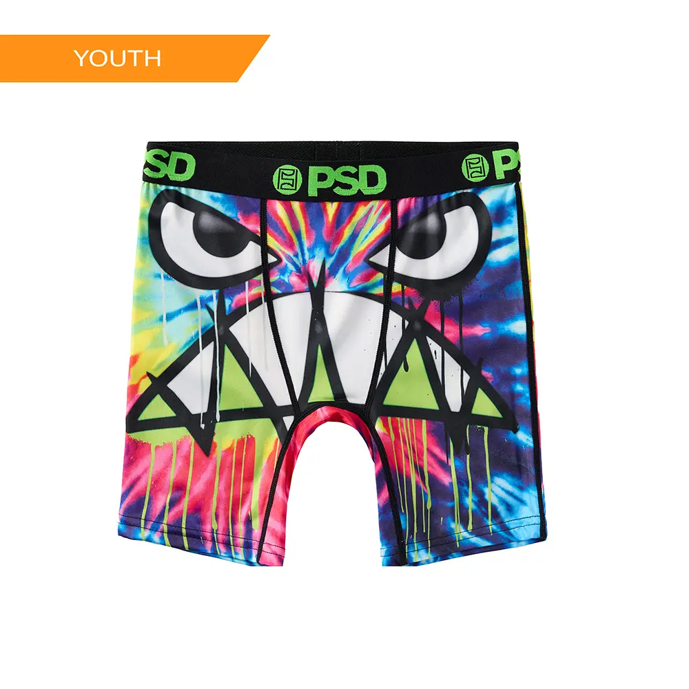 PSD Youth Boy's Warface Vivid Dye Boxer Brief - Soft, Breathable and Comfortable Stretch Underwear