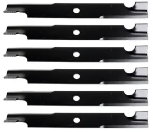 6 pk Zero Turn Mower Deck Blades Replacement for Scag Cheetah Tiger Cat 48" Deck
