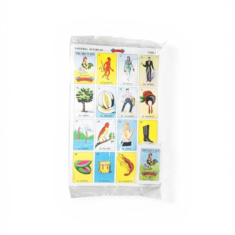 Jumbo Mexican bingo loteria game Jumbo Mexican bingo loteria game